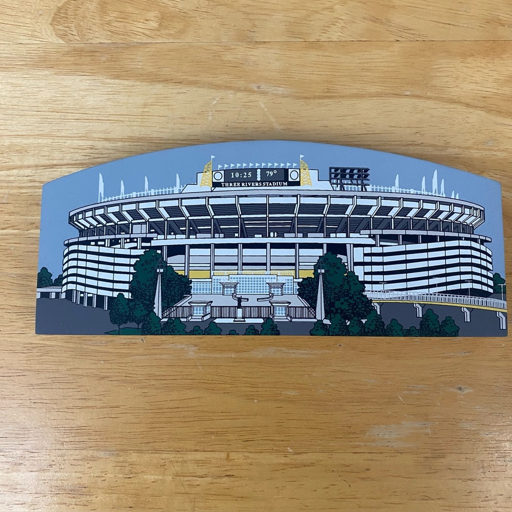 2001 Hometowne Collectibles Pittsburgh Steelers Three Rivers Stadium
